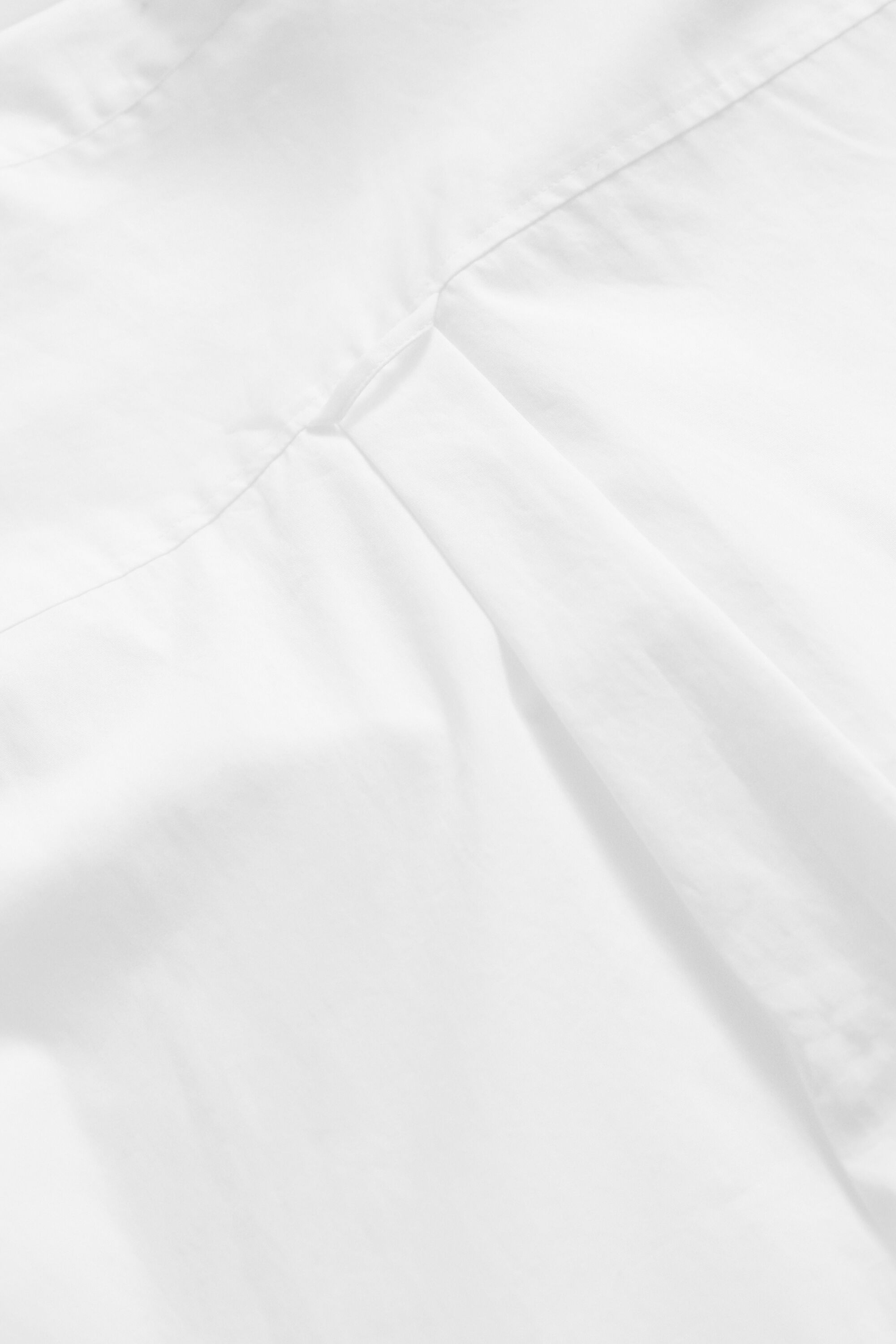 Camicia in popeline con fiocco
