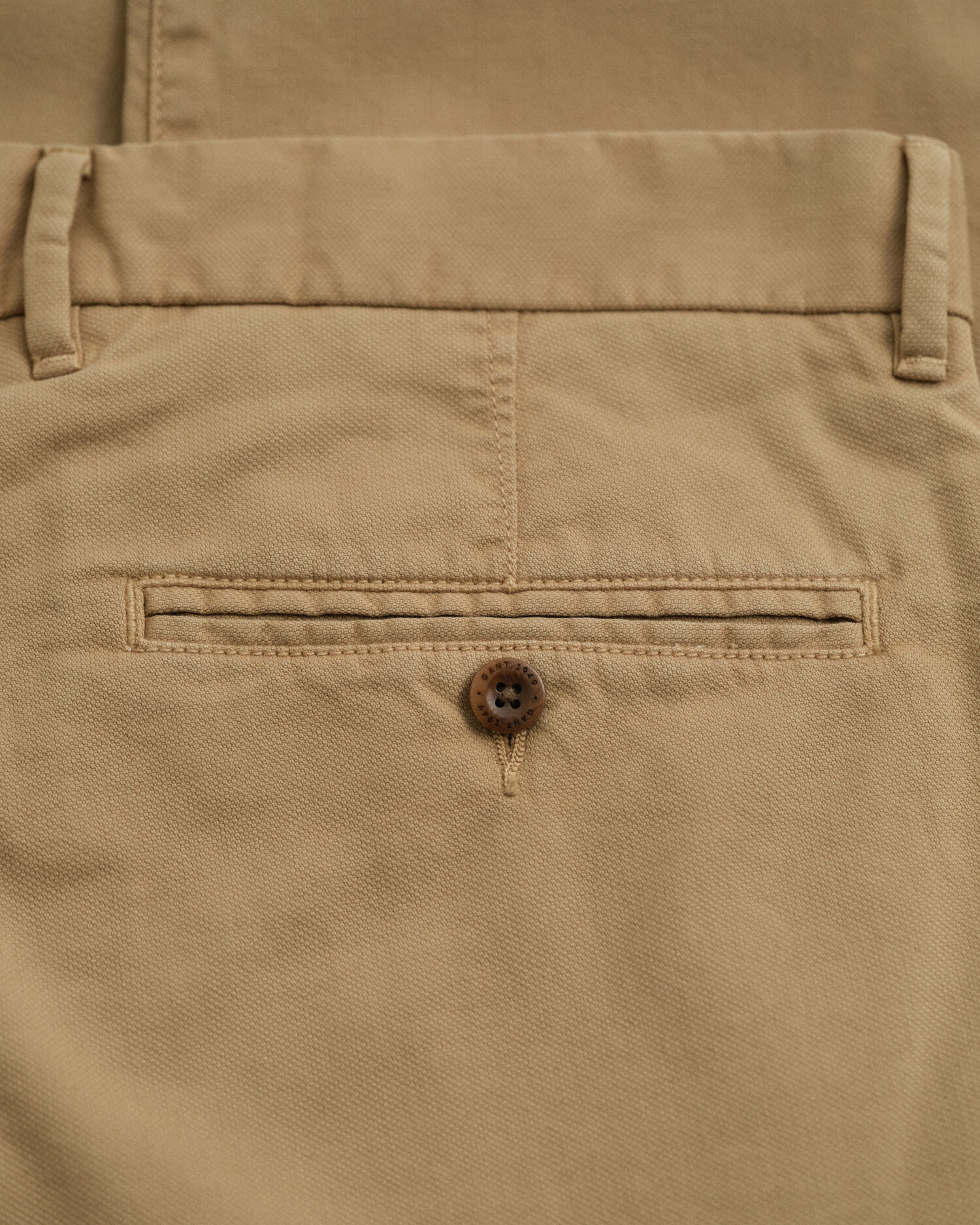 Pantaloni chino strutturati a ratiera slim fit
