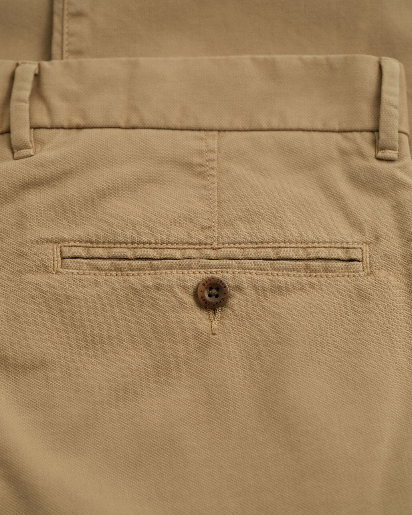 Pantaloni chino strutturati a ratiera slim fit