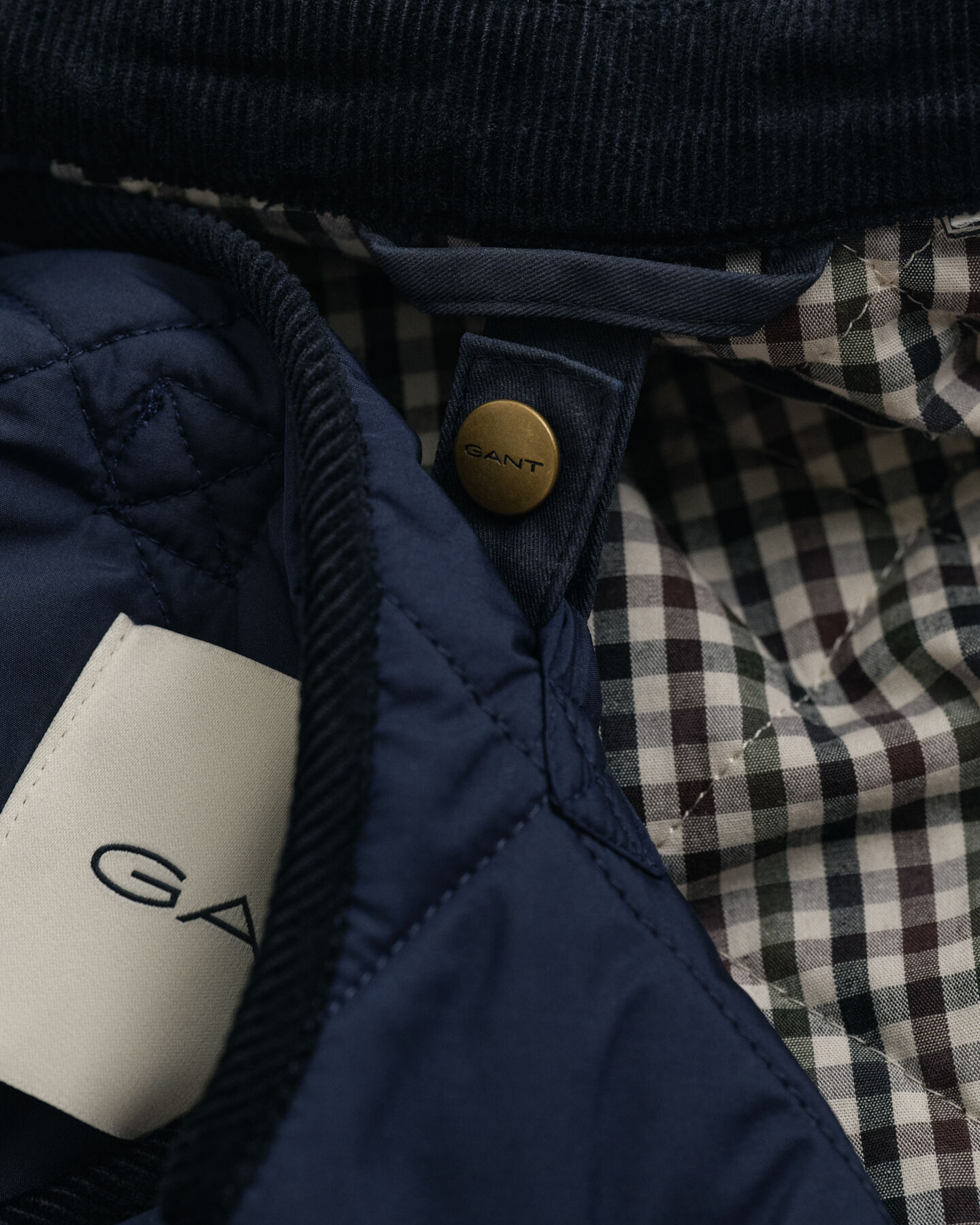 Giacca Double Decker in cotone cerata