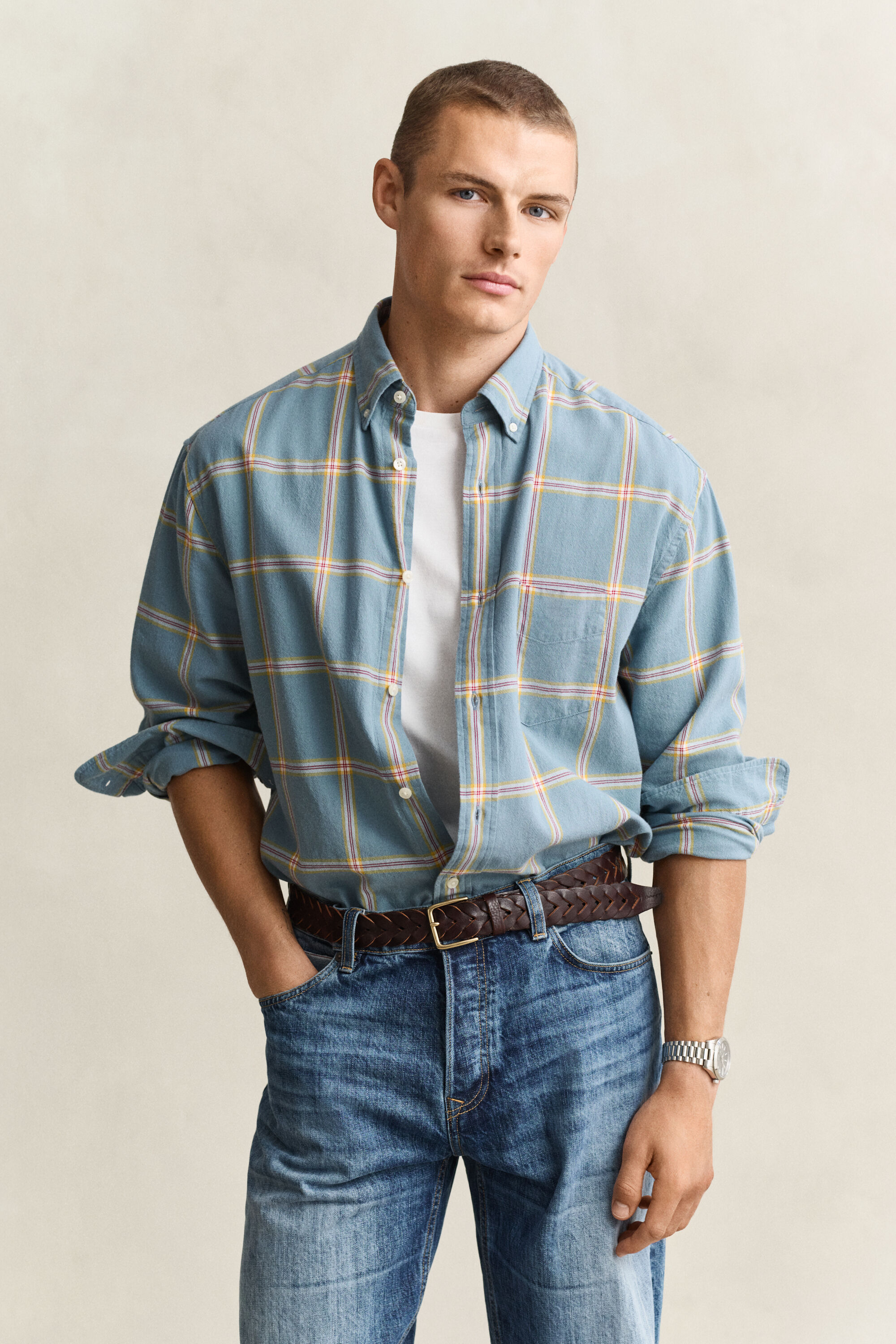 Camicia a quadri in edizione esclusiva per membri