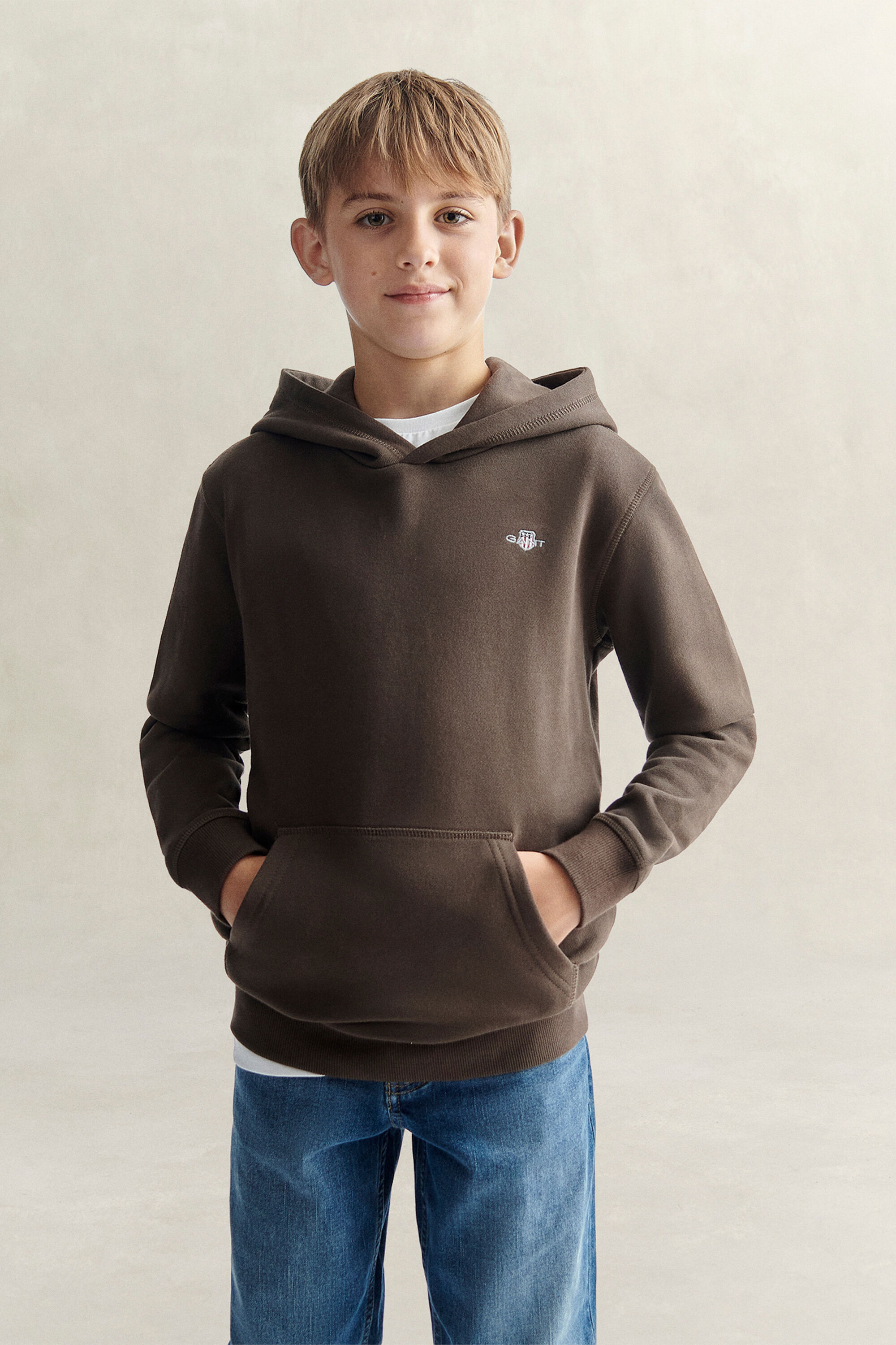 Felpa con cappuccio Shield Teens