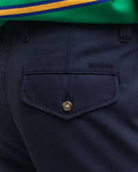 Pantaloni cargo in twill di cotone regular fit