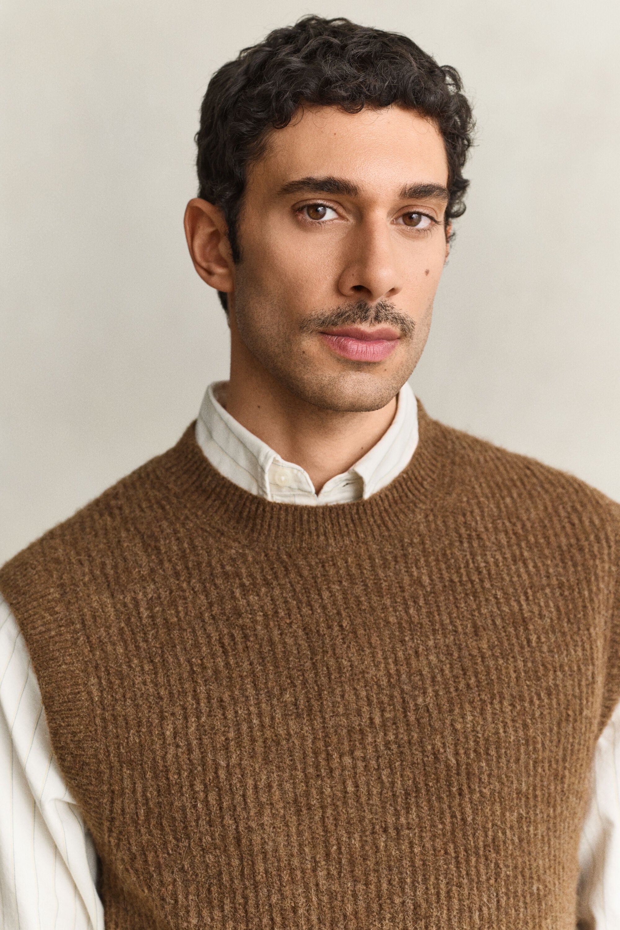 Gilet in misto lana d'alpaca