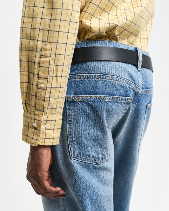 Camicia in twill tattersall regular fit