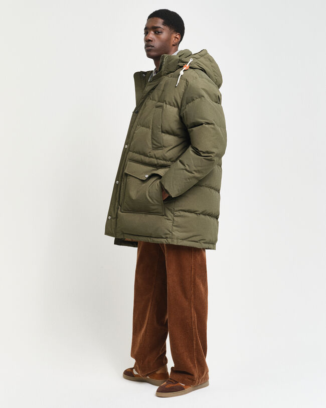 Piumino pesante lunghezza media