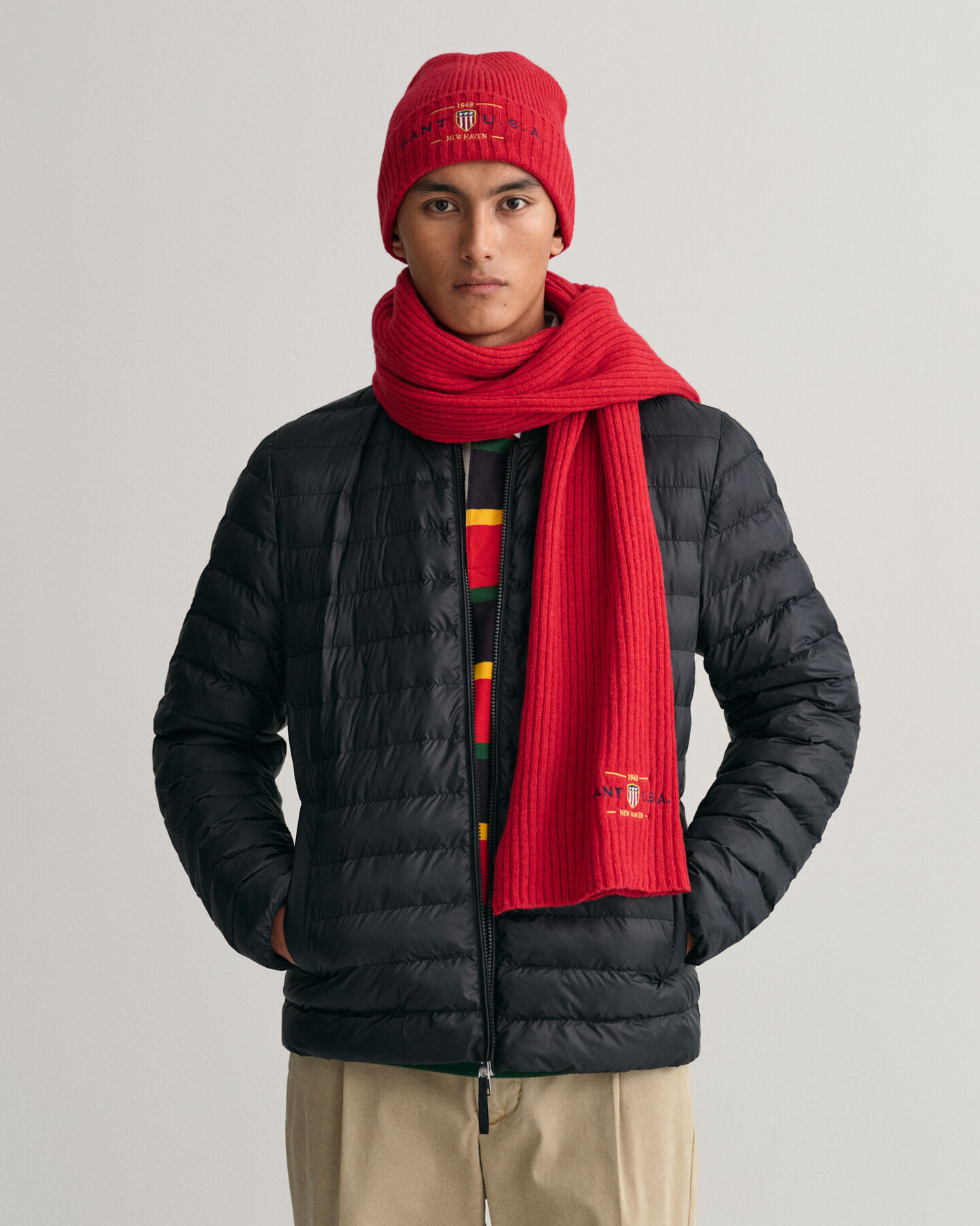 Confezione regalo sciarpa e berretto