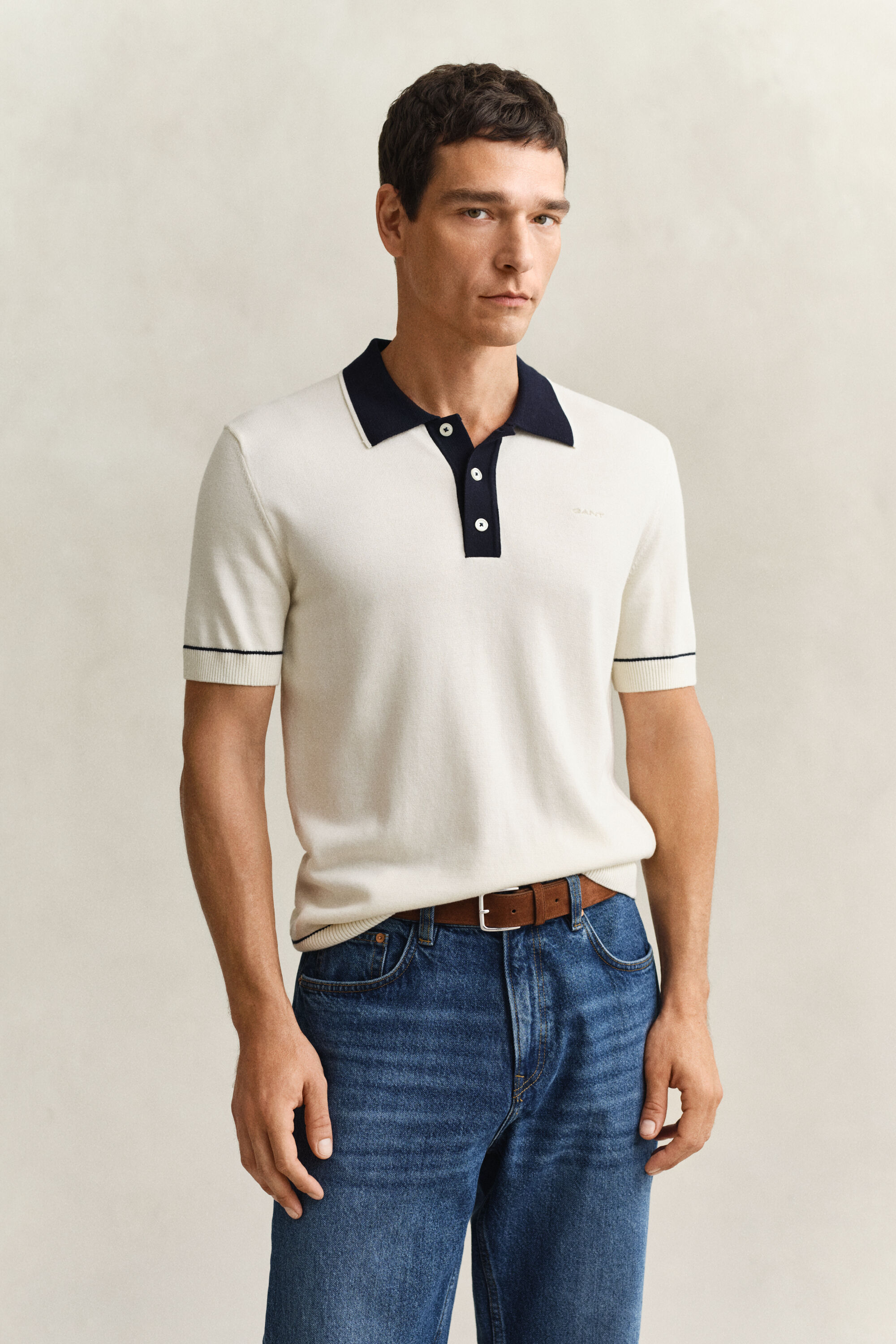 Polo in cotone modal