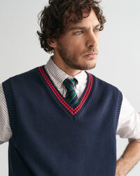 Gilet con scollo a V