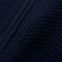 Maglia Triangle Texture con zip lunga