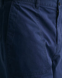 Pantaloncini in lino-cotone regular fit