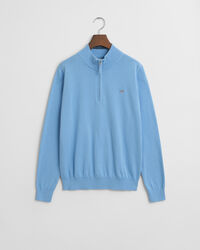 Maglia in cotone con zip corta Shield Teens