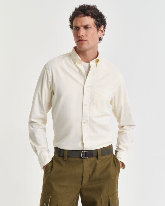 Camicia di twill in capo regular fit