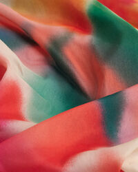 Sarong in cotone e seta