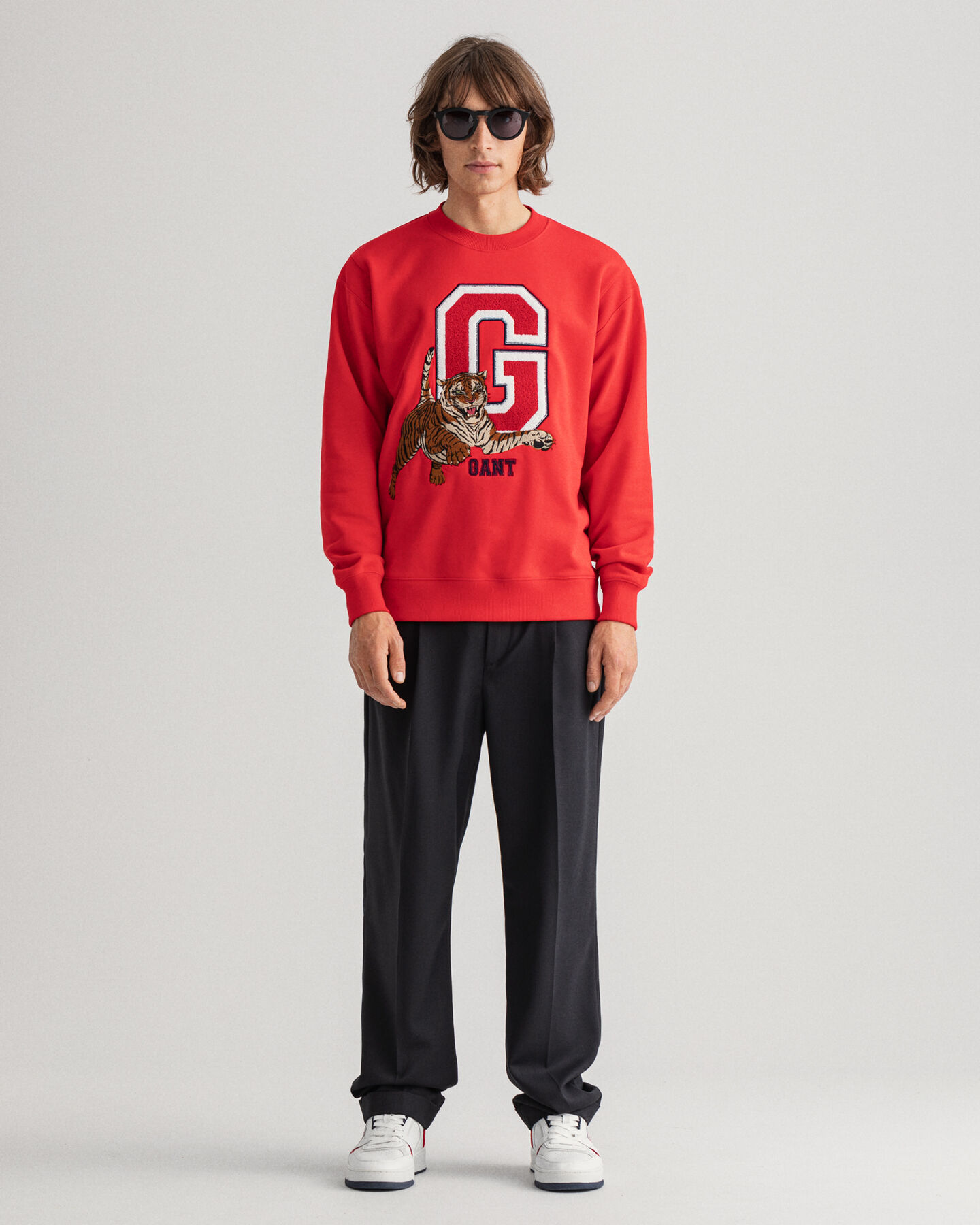 Felpa Tiger girocollo