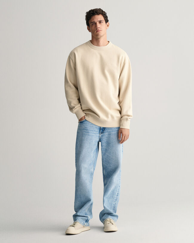 Felpa girocollo Logo GANT