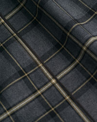 Trench lungo in cotone pesante