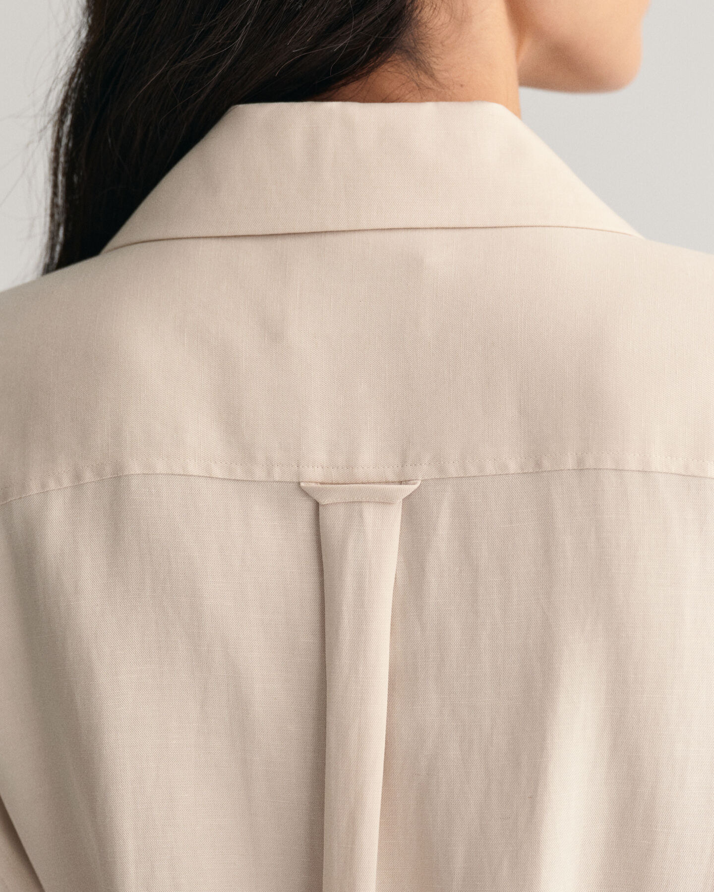 Abito chemisier a maniche corte e tasca