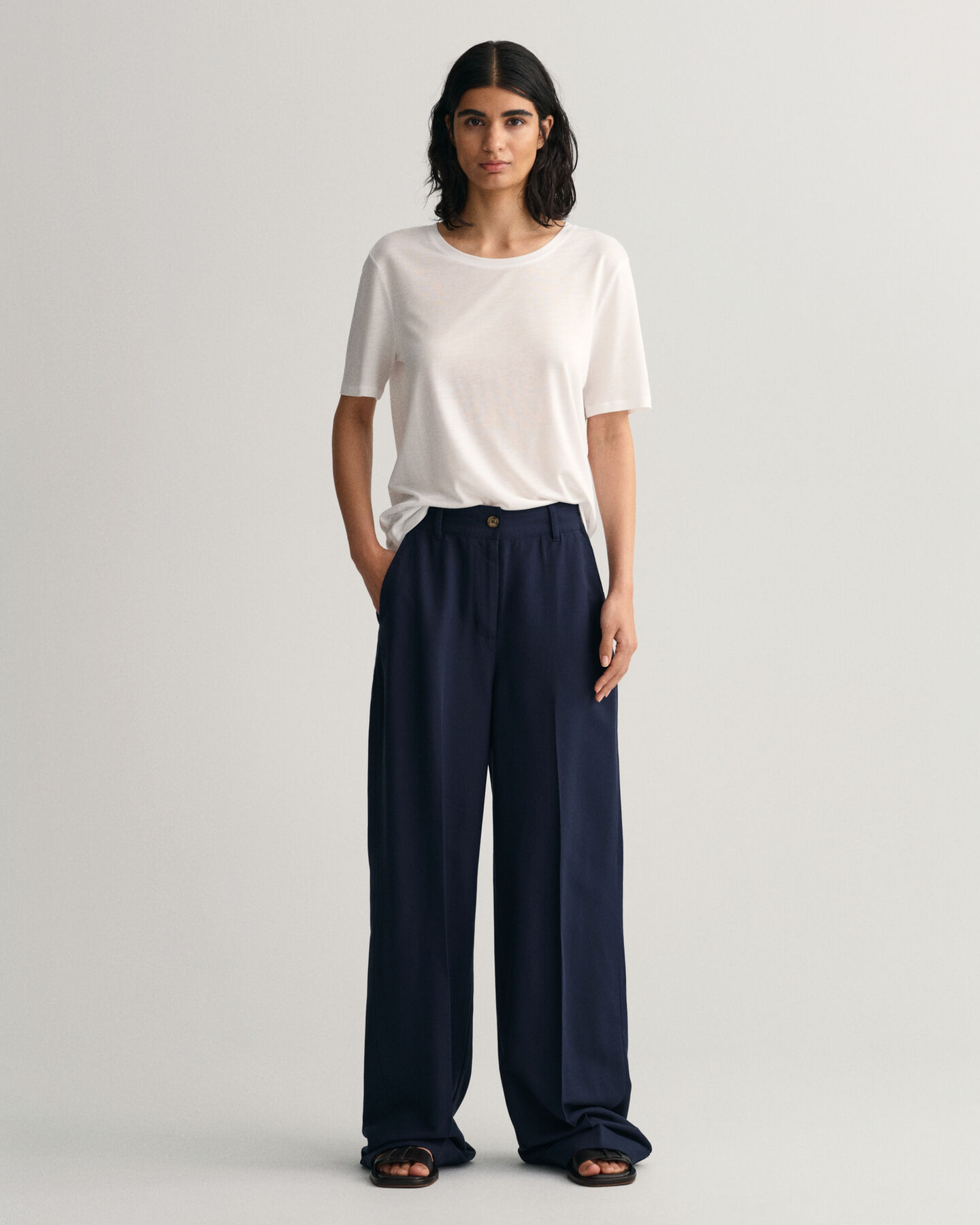 Pantaloni Fluid relaxed fit