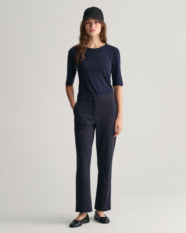 Pantaloni a sigaretta in jersey