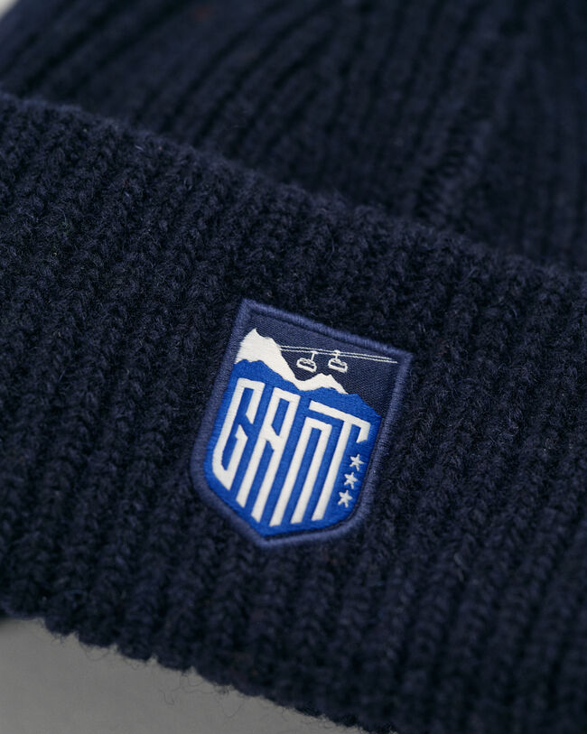 Berretto con cappuccio e stemma Alpine Teens