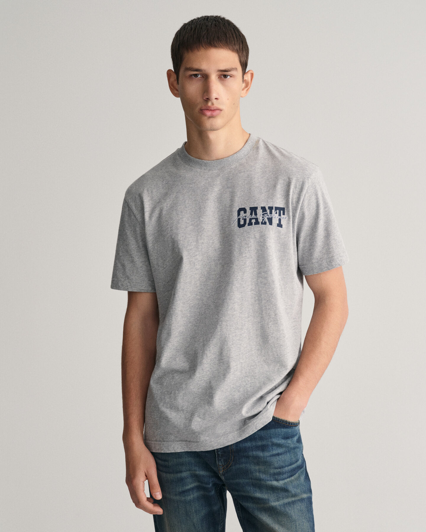 T-shirt Arch Script Graphic GANT