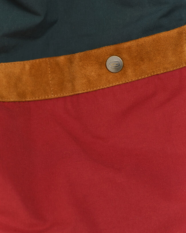 Mix GANT Varsity Jacket in lana e camoscio