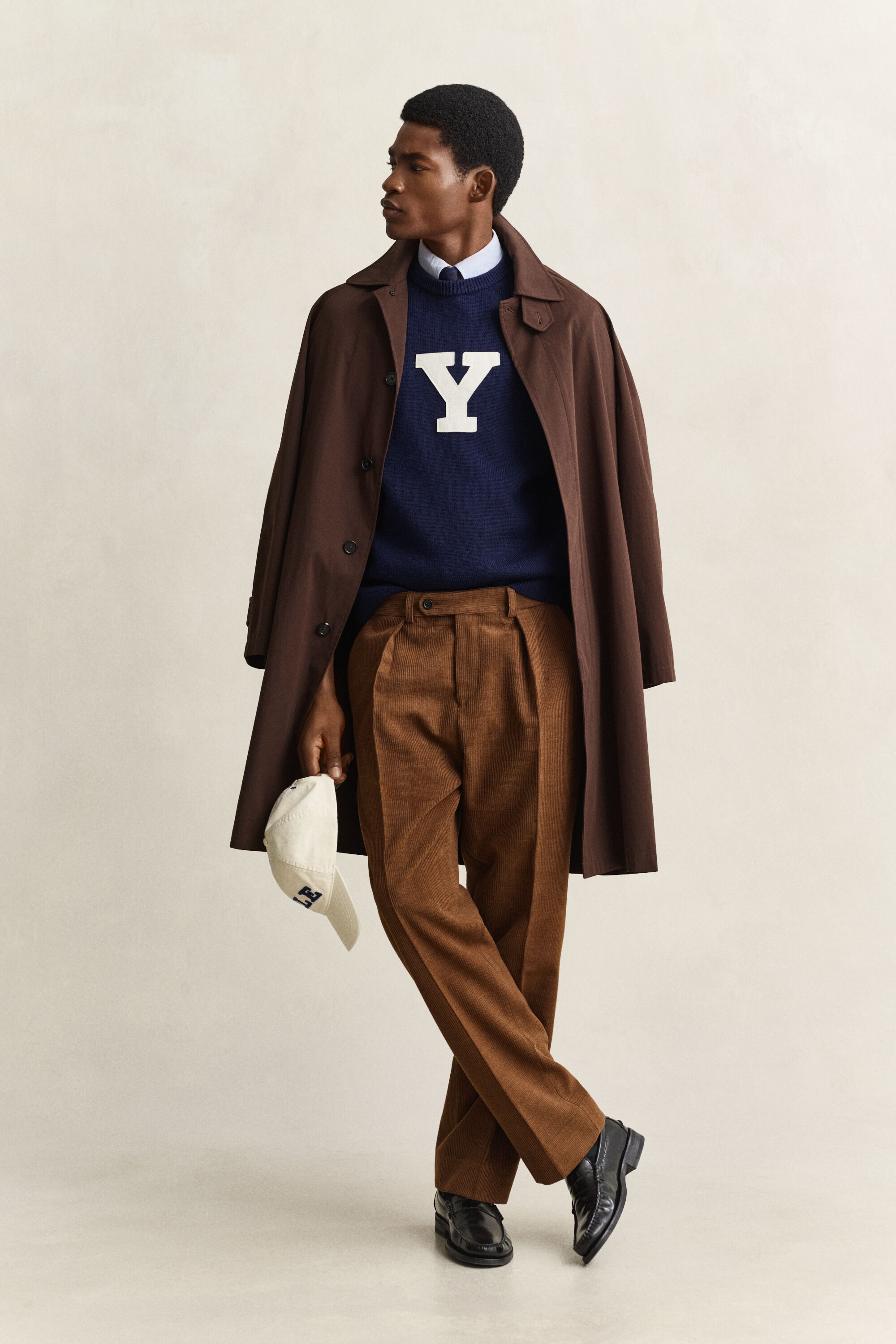 Maglia Gant x Yale in lana merino
