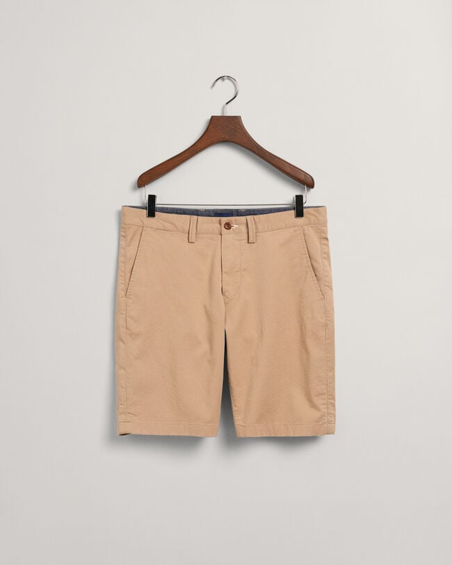 Pantaloncini chino Hallden in twill slim fit