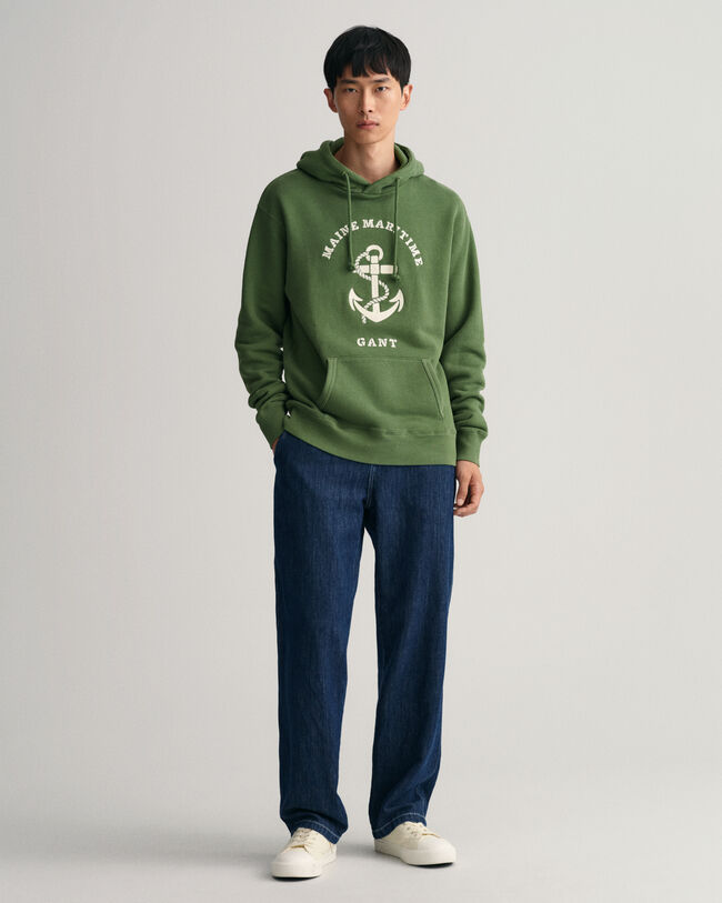 Felpa con cappuccio Maritime