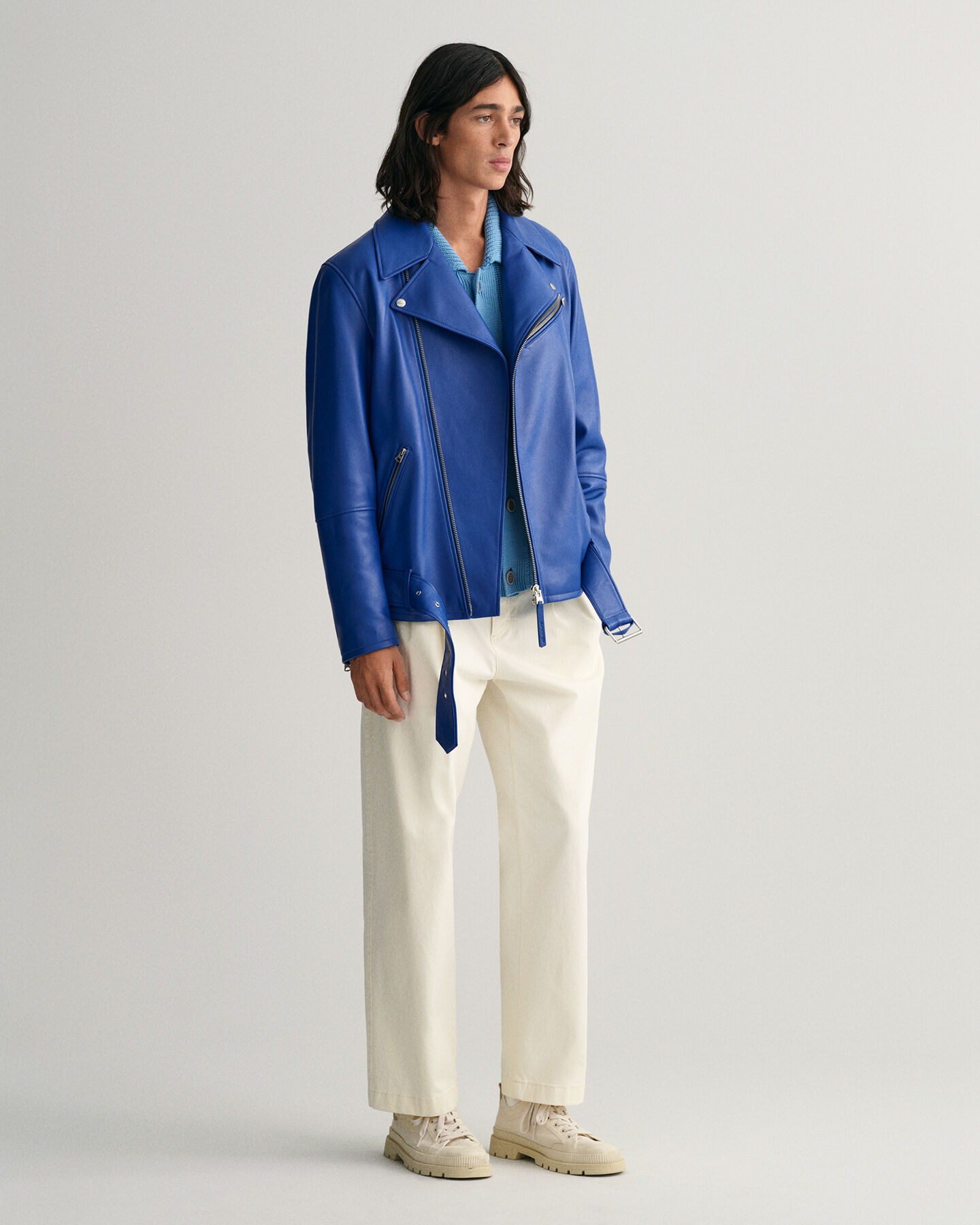 Giacca biker colorata