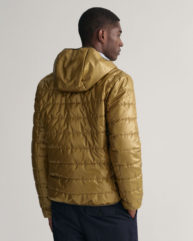 Giacca con cappuccio double-face