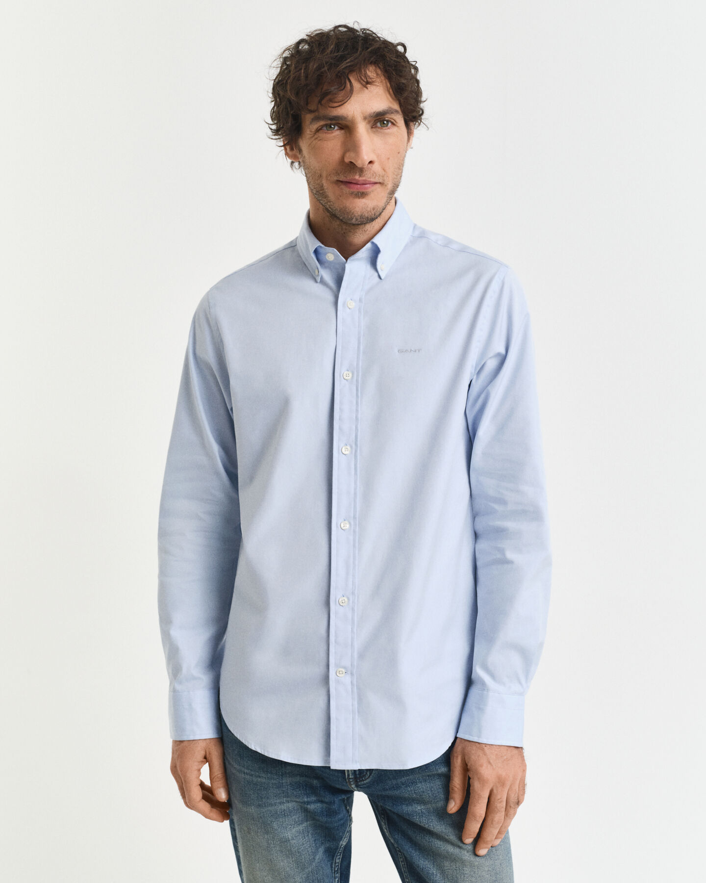 Camicia Oxford pinpoint regular fit