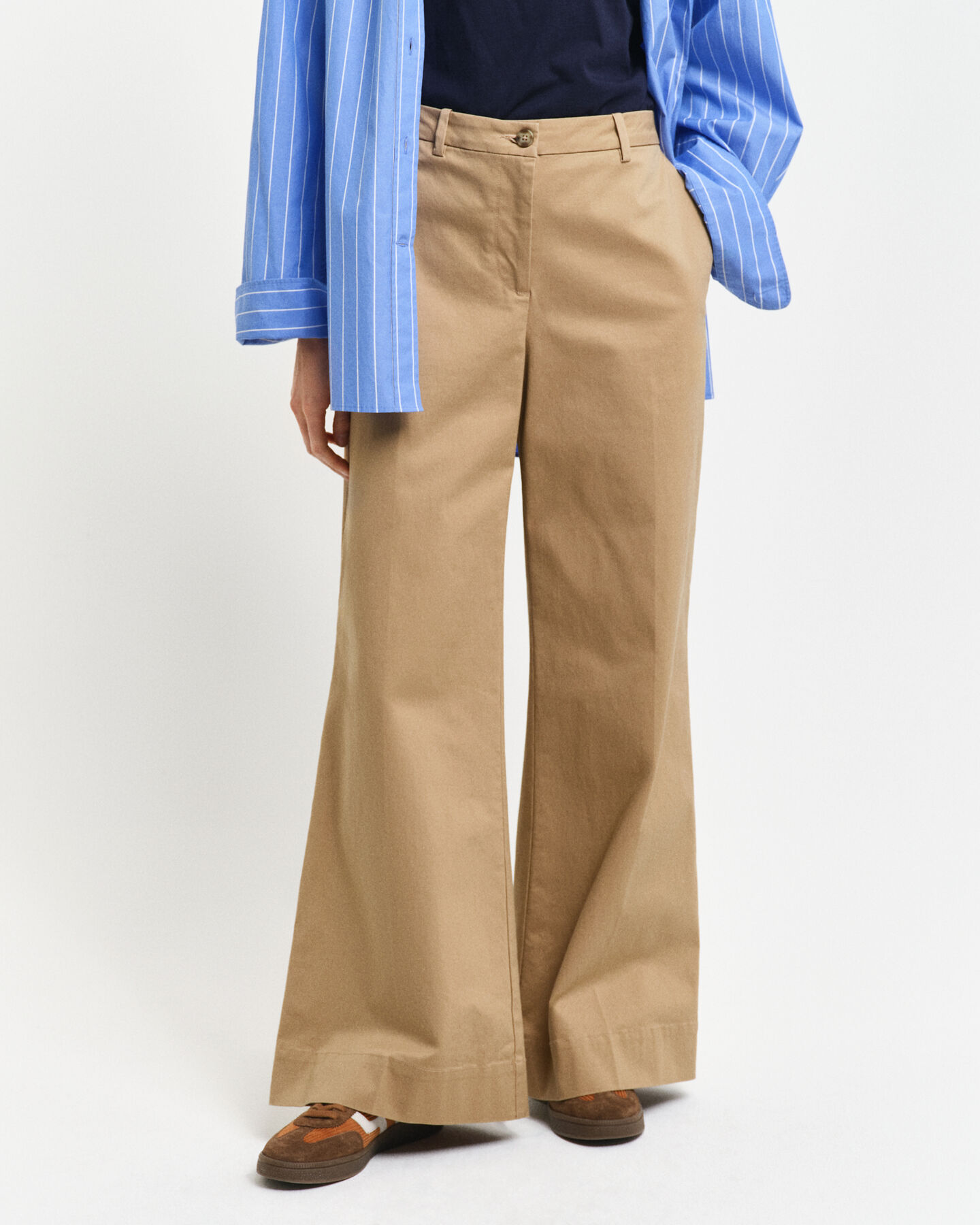 Pantaloni chino Bootcut relaxed fit