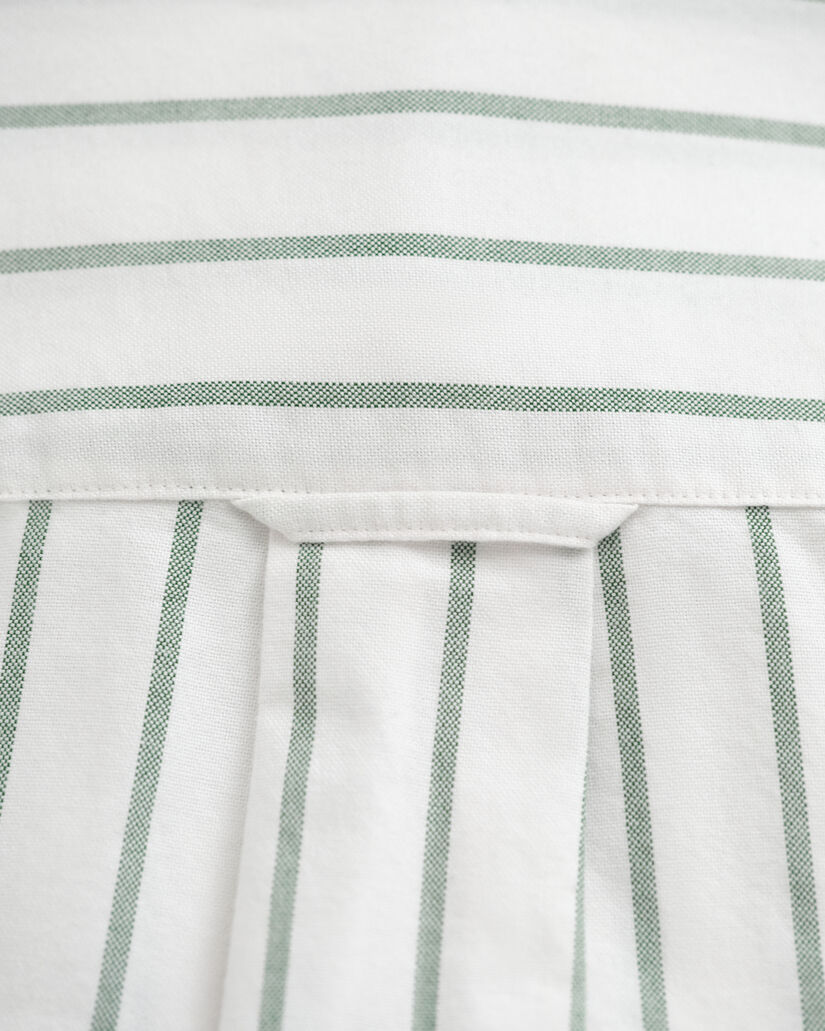 Camicia Oxford classica a righe regular fit