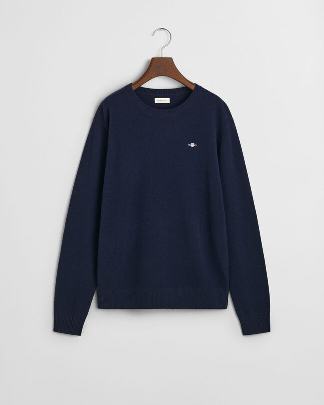 Maglia girocollo in lana d&rsquo;agnello Shield Teens