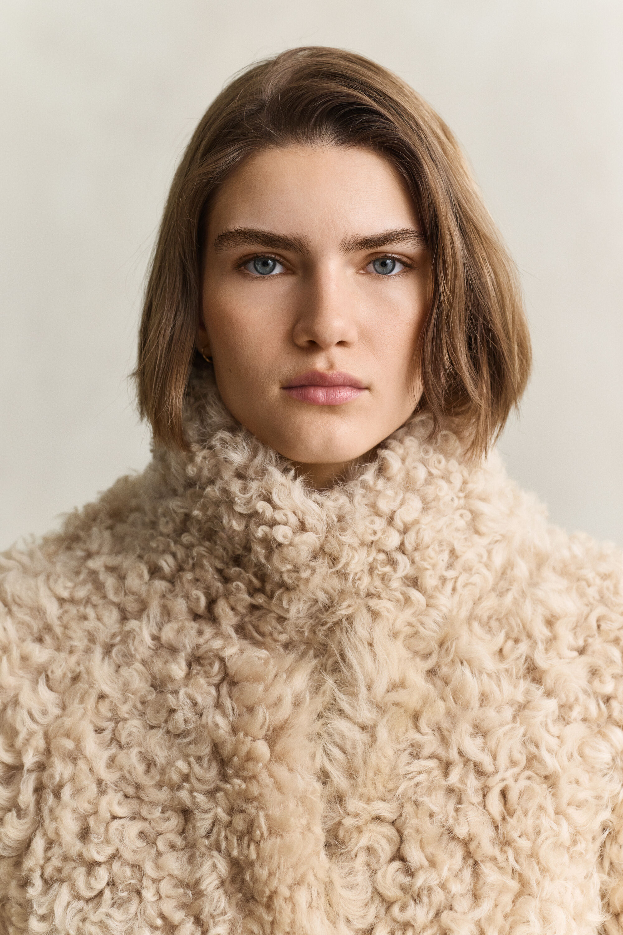Cappotto in shearling