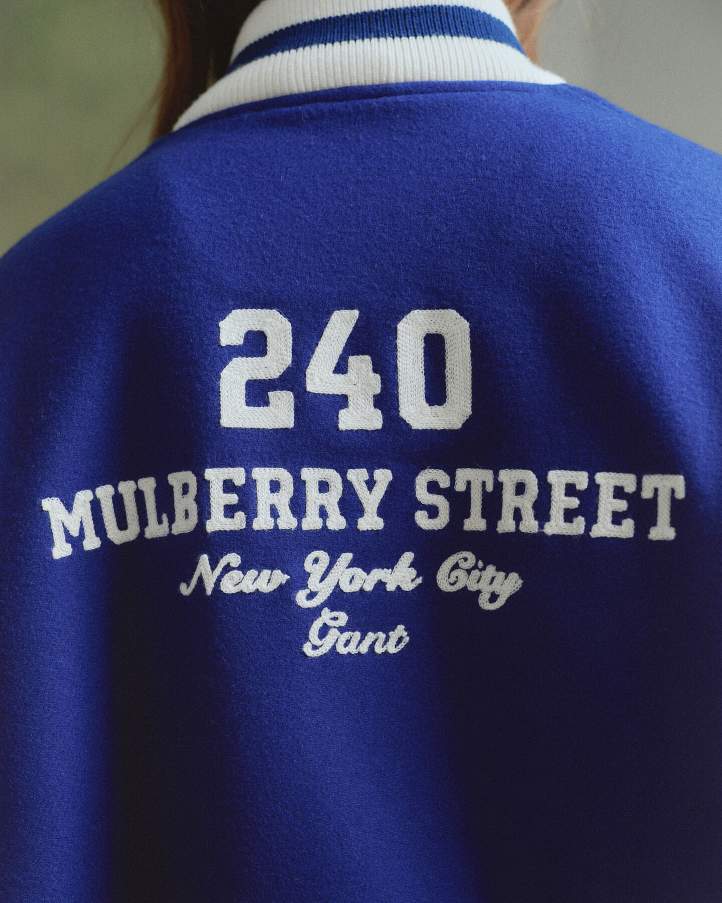 GANT Varsity Jacket in pelle