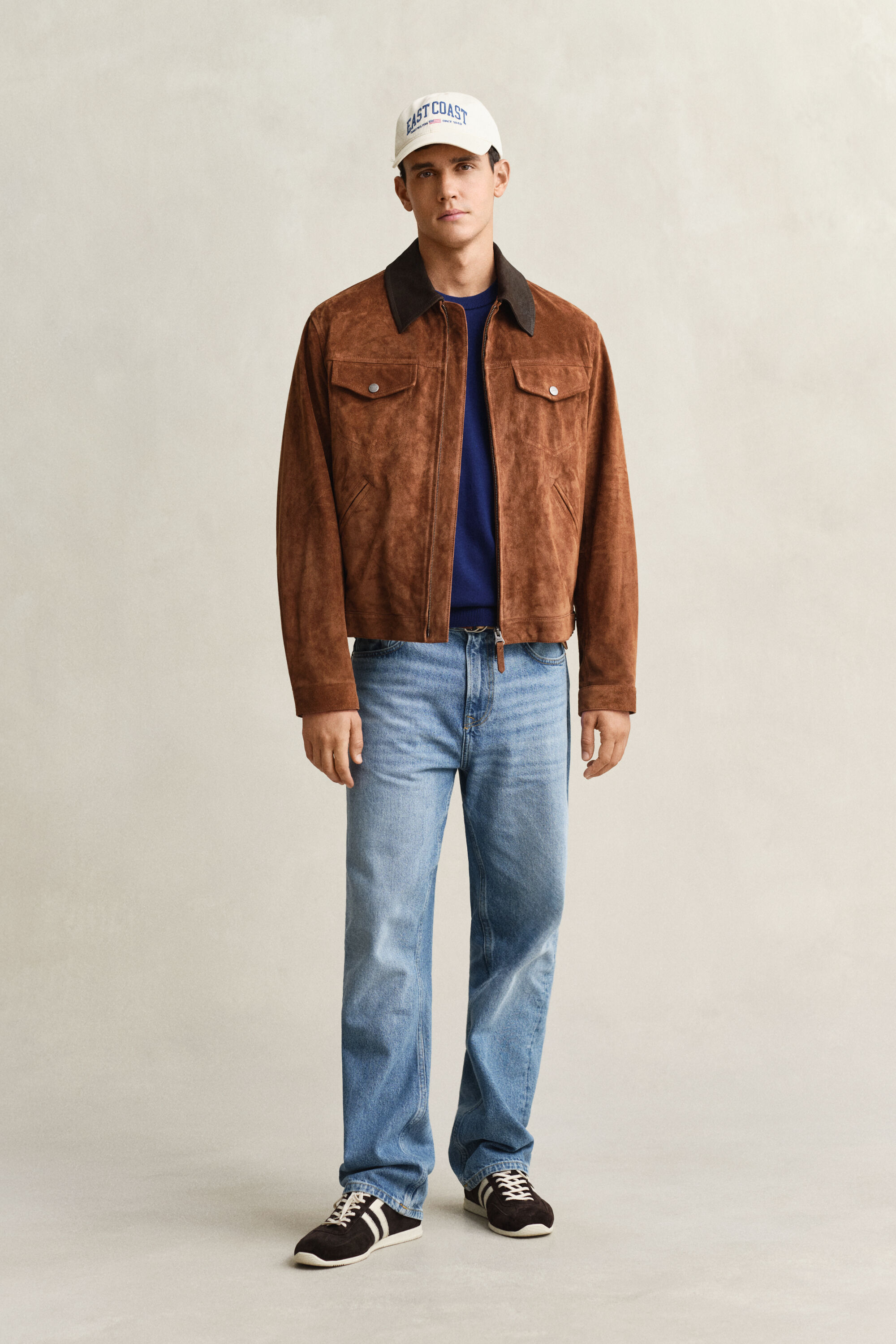 Maglia girocollo in cotone