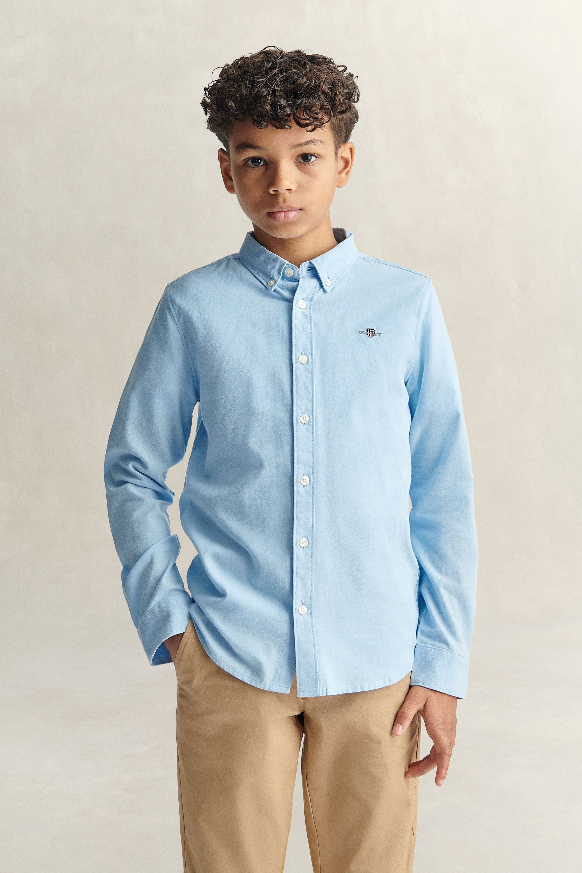 Camicia Oxford Shield Teen Boys