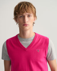 Gilet in maglia di cotone Classic