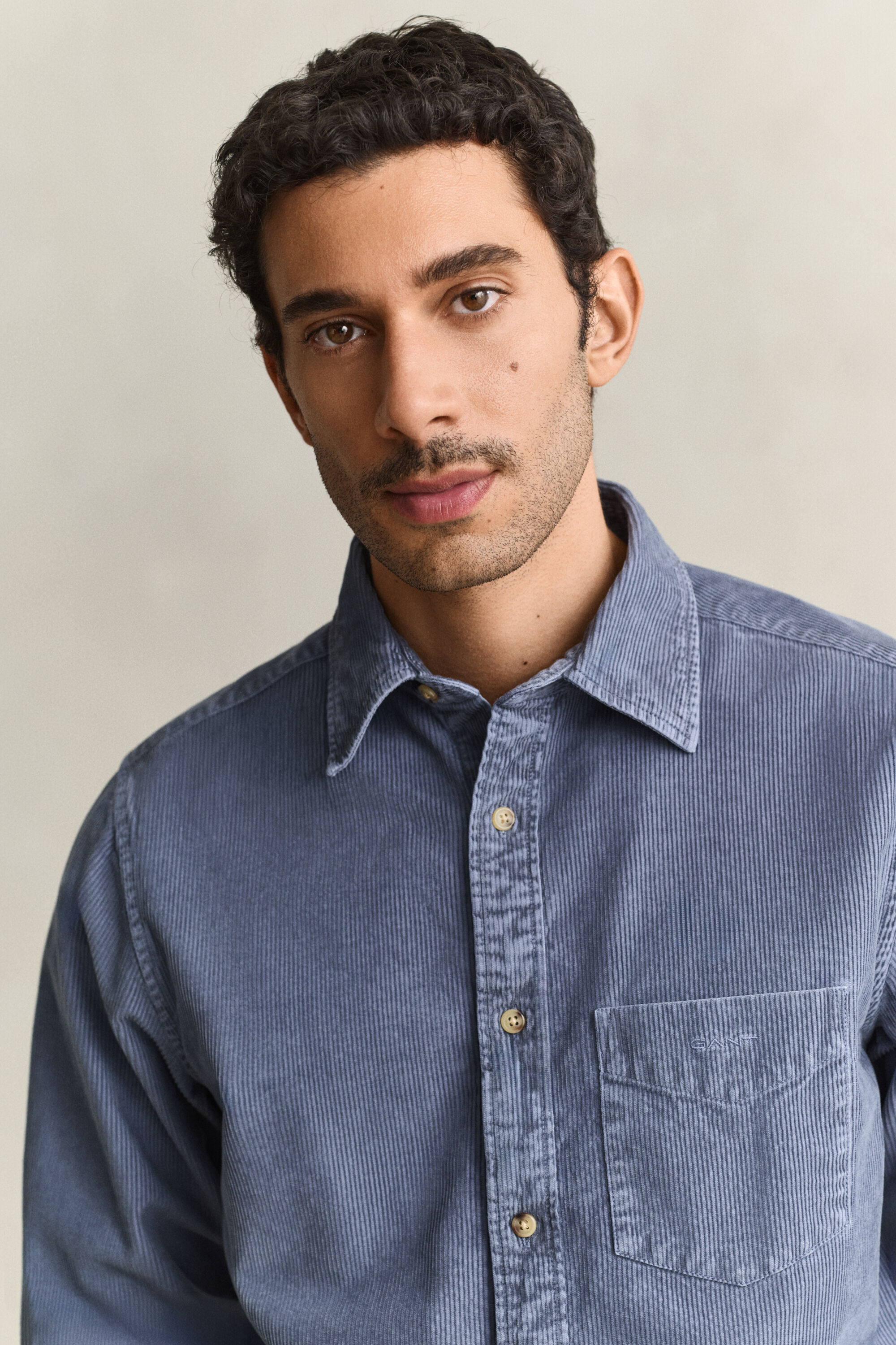 Camicia in velluto a coste
