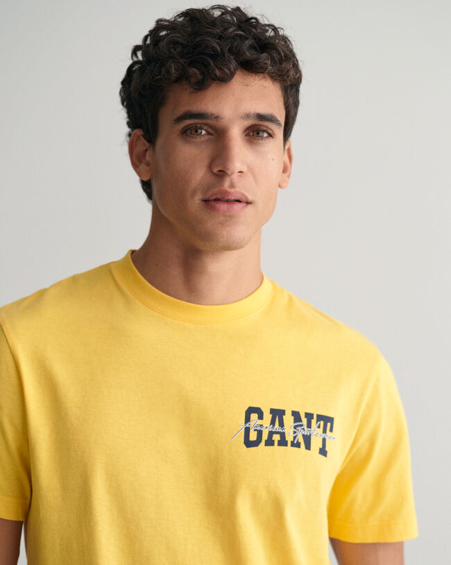T-shirt Arch Script Graphic GANT
