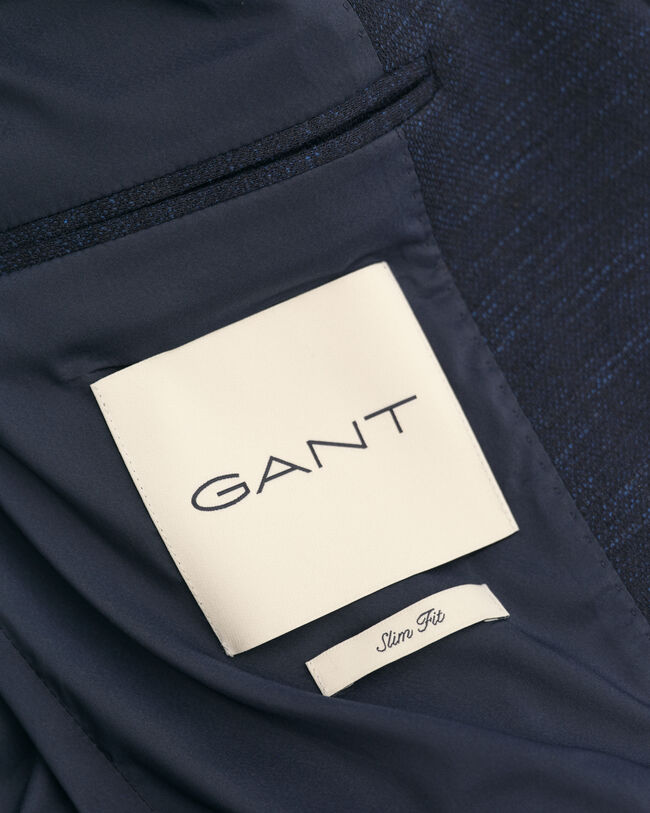 Blazer in lino e cotone