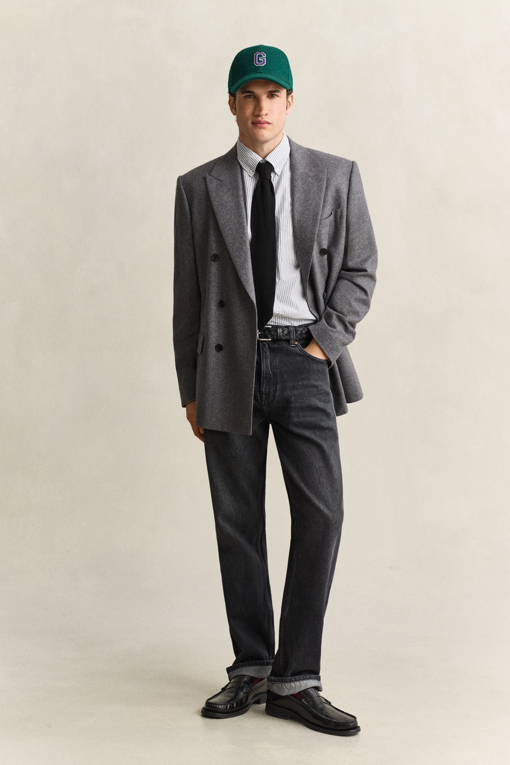 Camicia Oxford a righe Classic regular