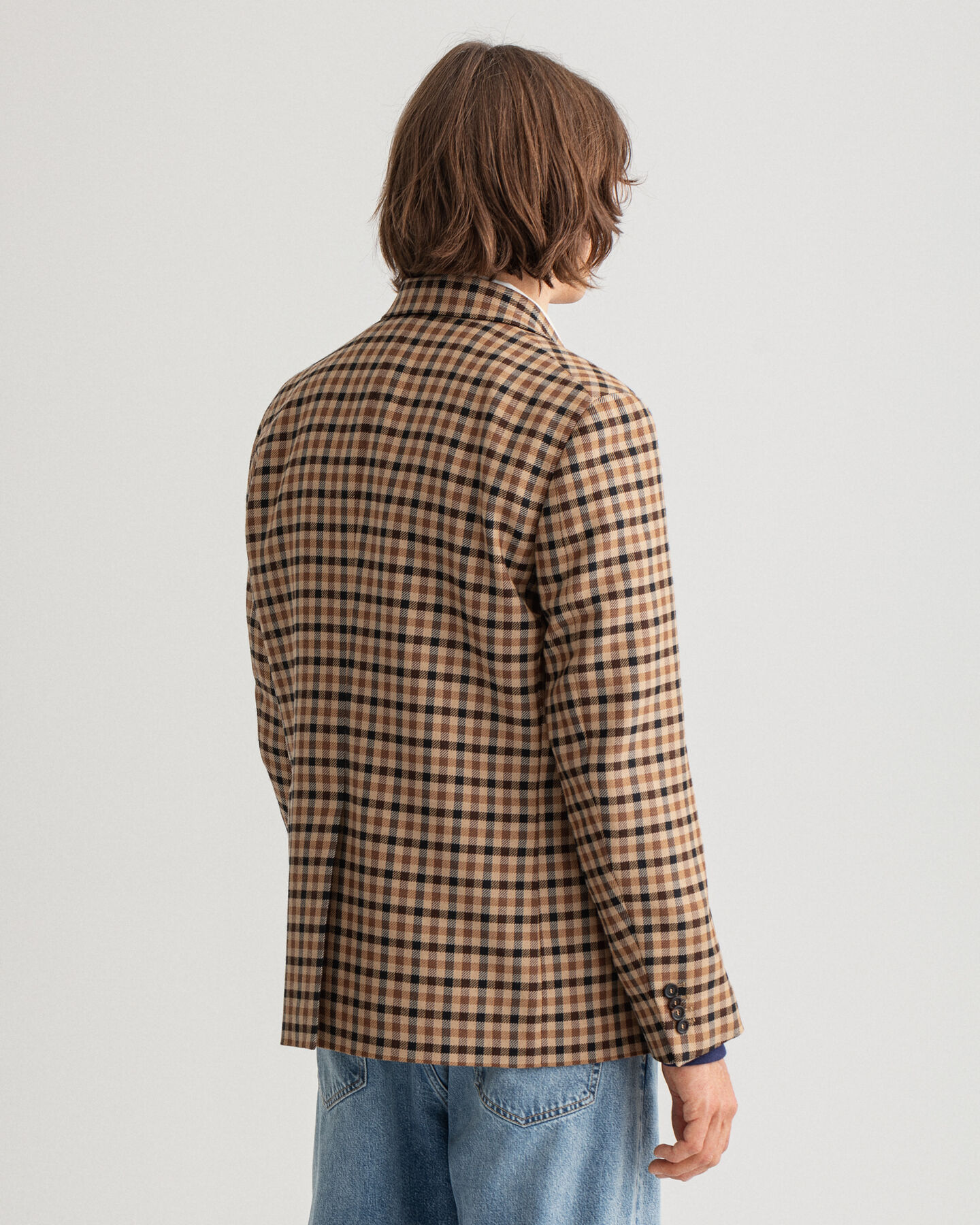 Blazer a quadri regular fit