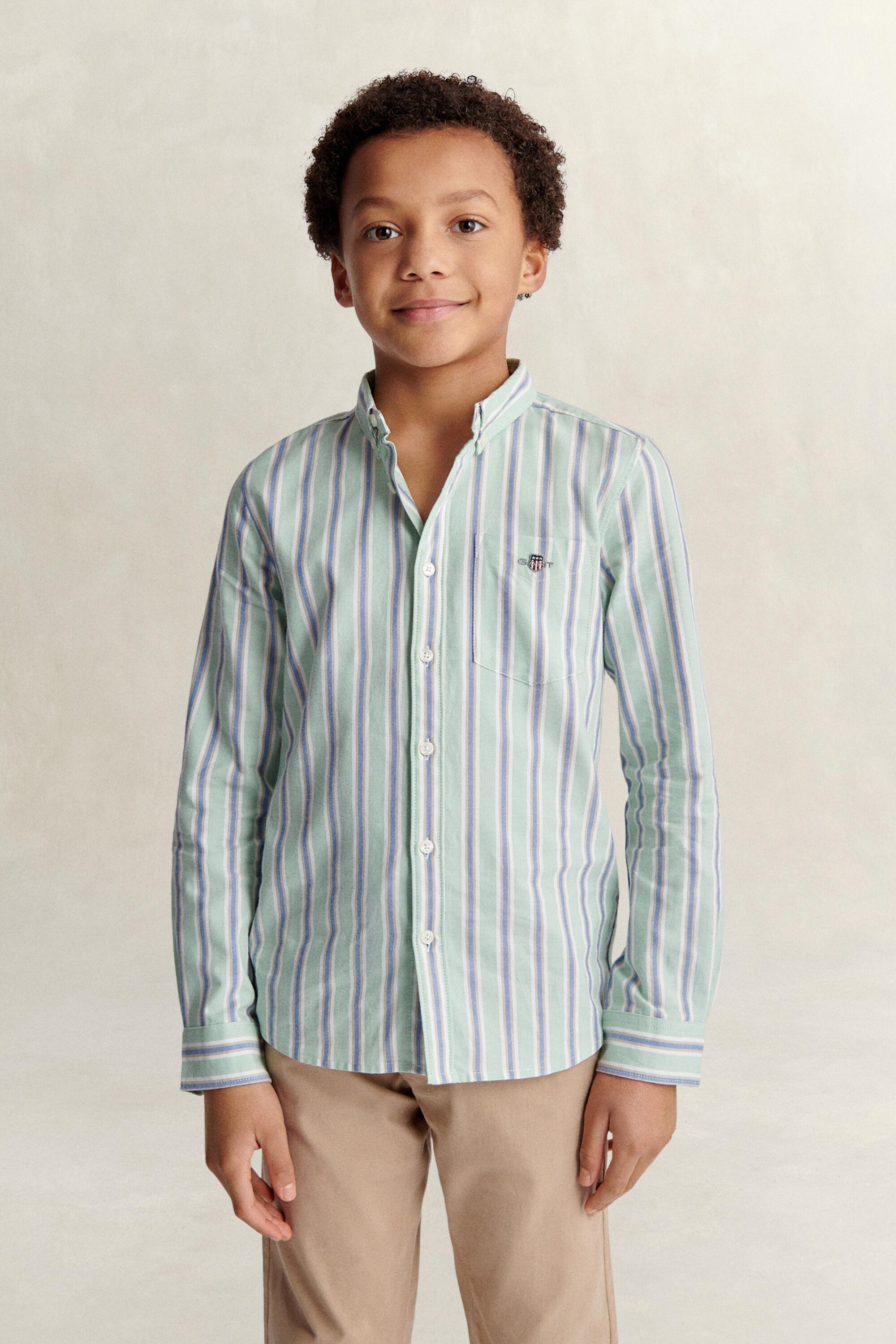 Camicia a righe Teen Boys