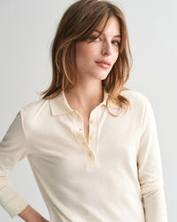 Polo maniche lunghe senza cuciture