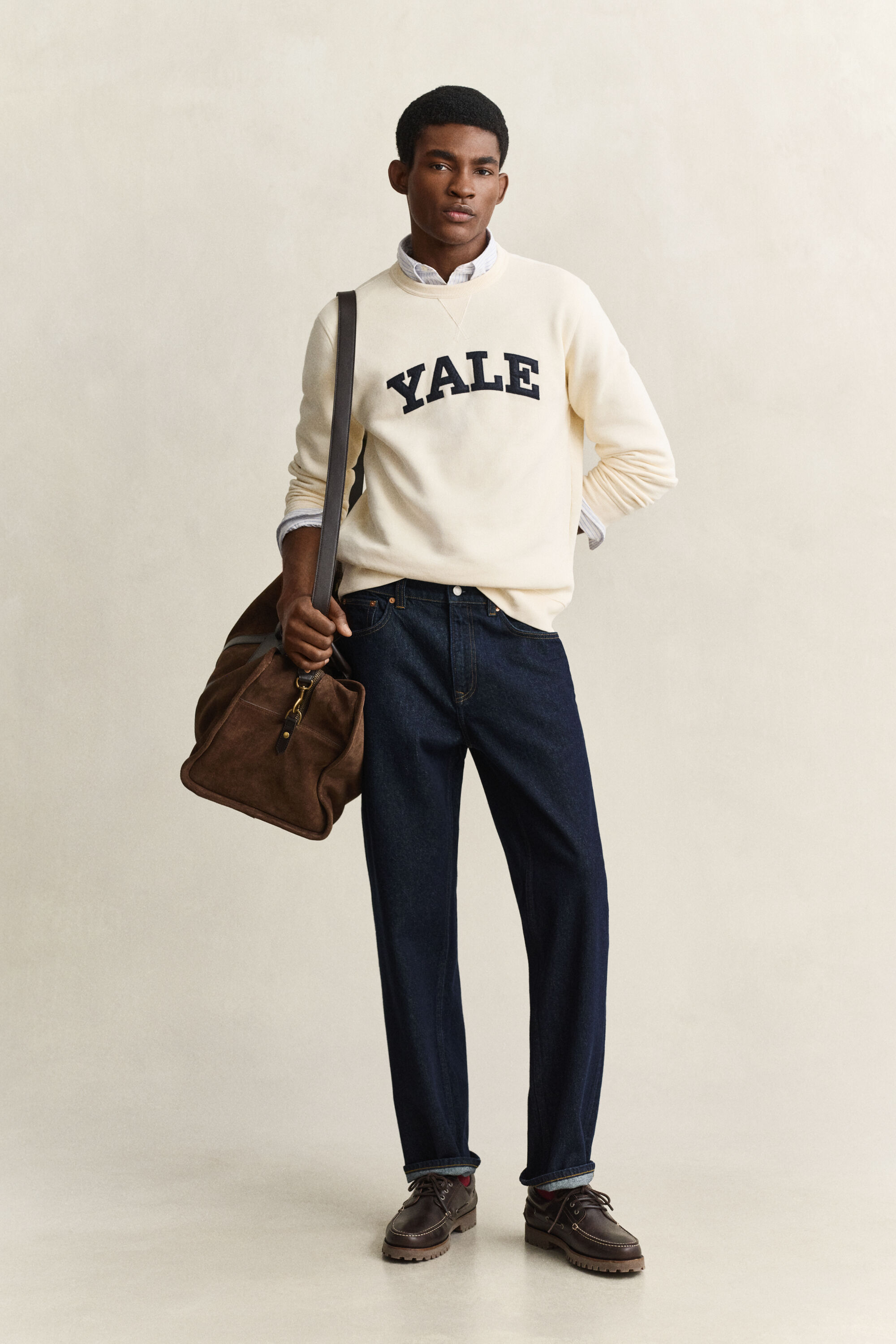 Felpa girocollo Gant x Yale