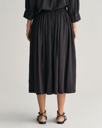 Gonna pull-on a righe Seersucker